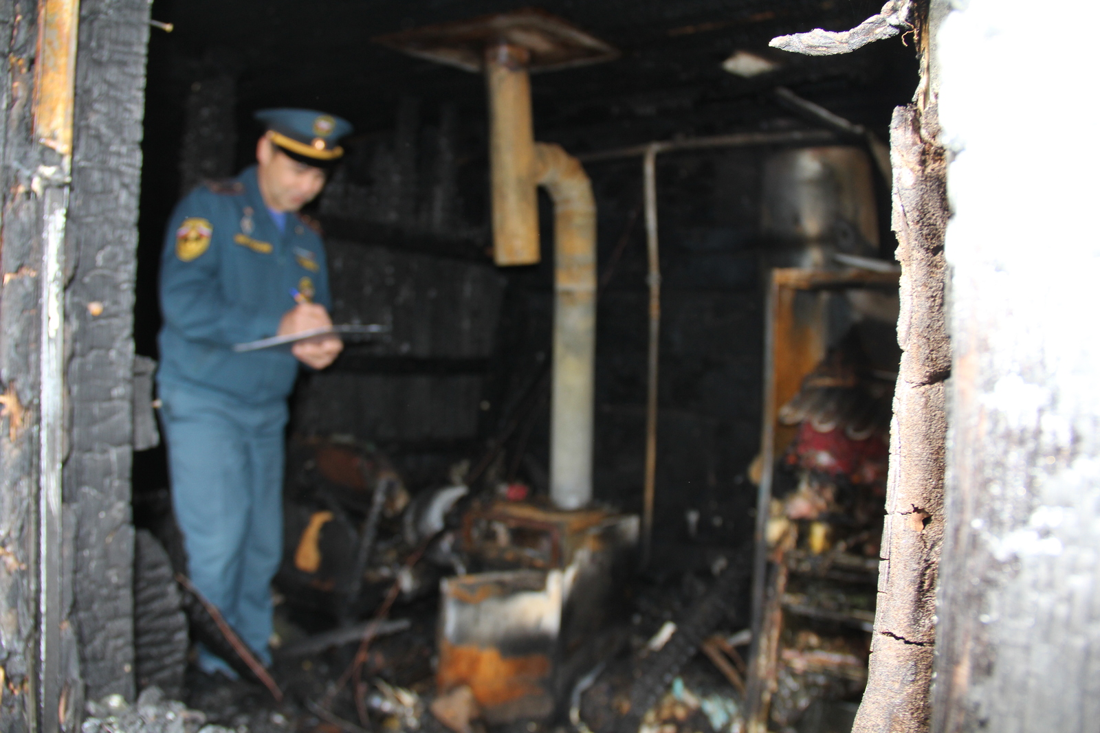 Стали известны предварительные данные по пожару на улице Ульяновская поселка Чишмы
