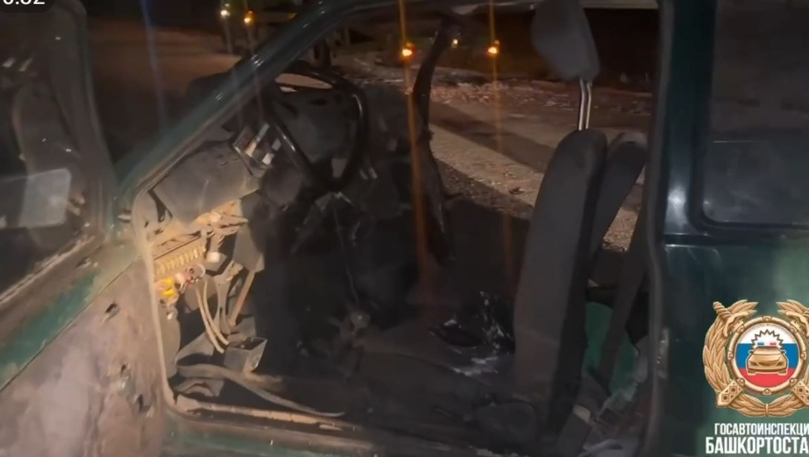 В Башкирии в аварии скончался пассажир автомобиля «Ока»