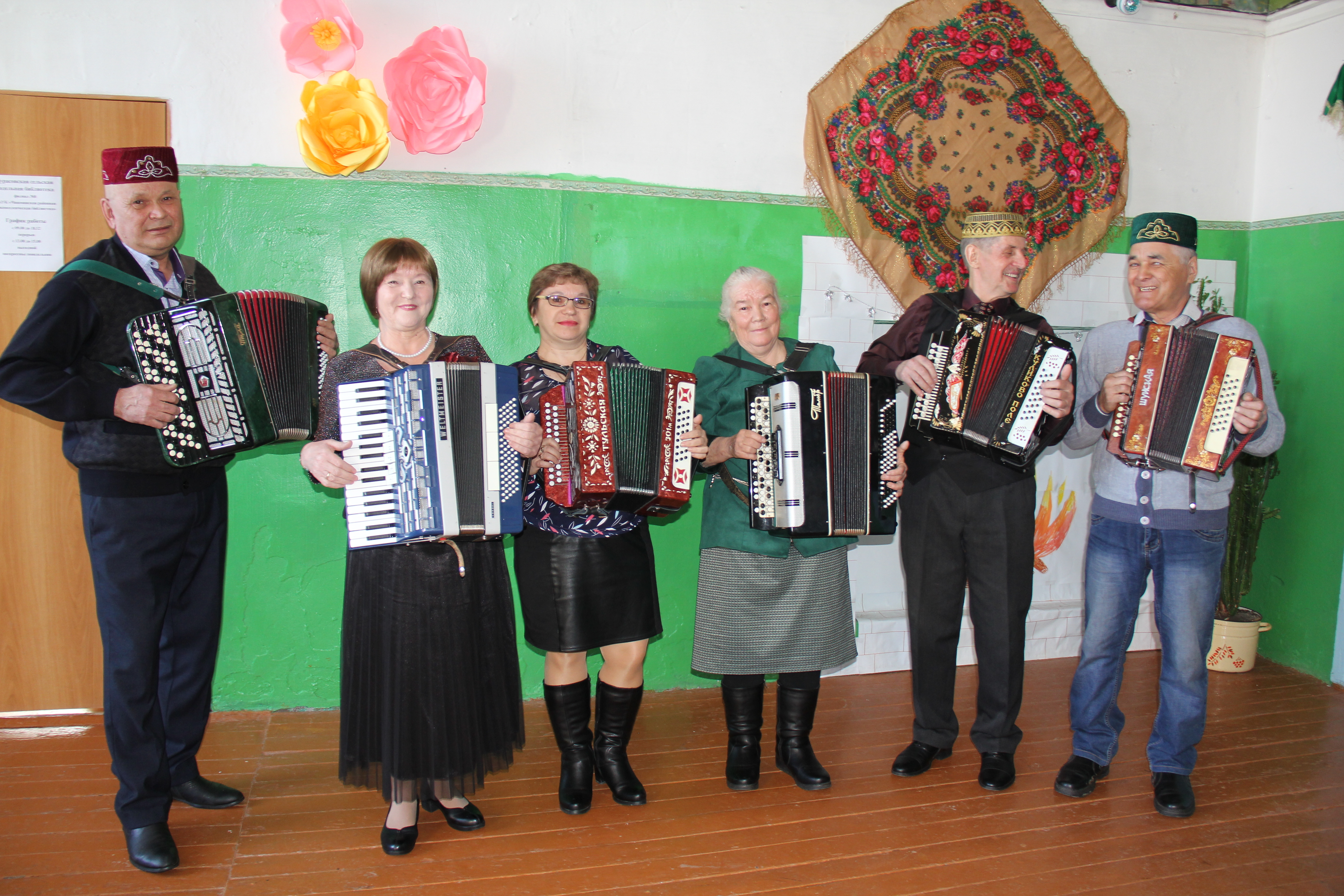 В селе Дурасово Чишминского района прошел Второй открытый конкурс «Играй, гармонь – душа народа»