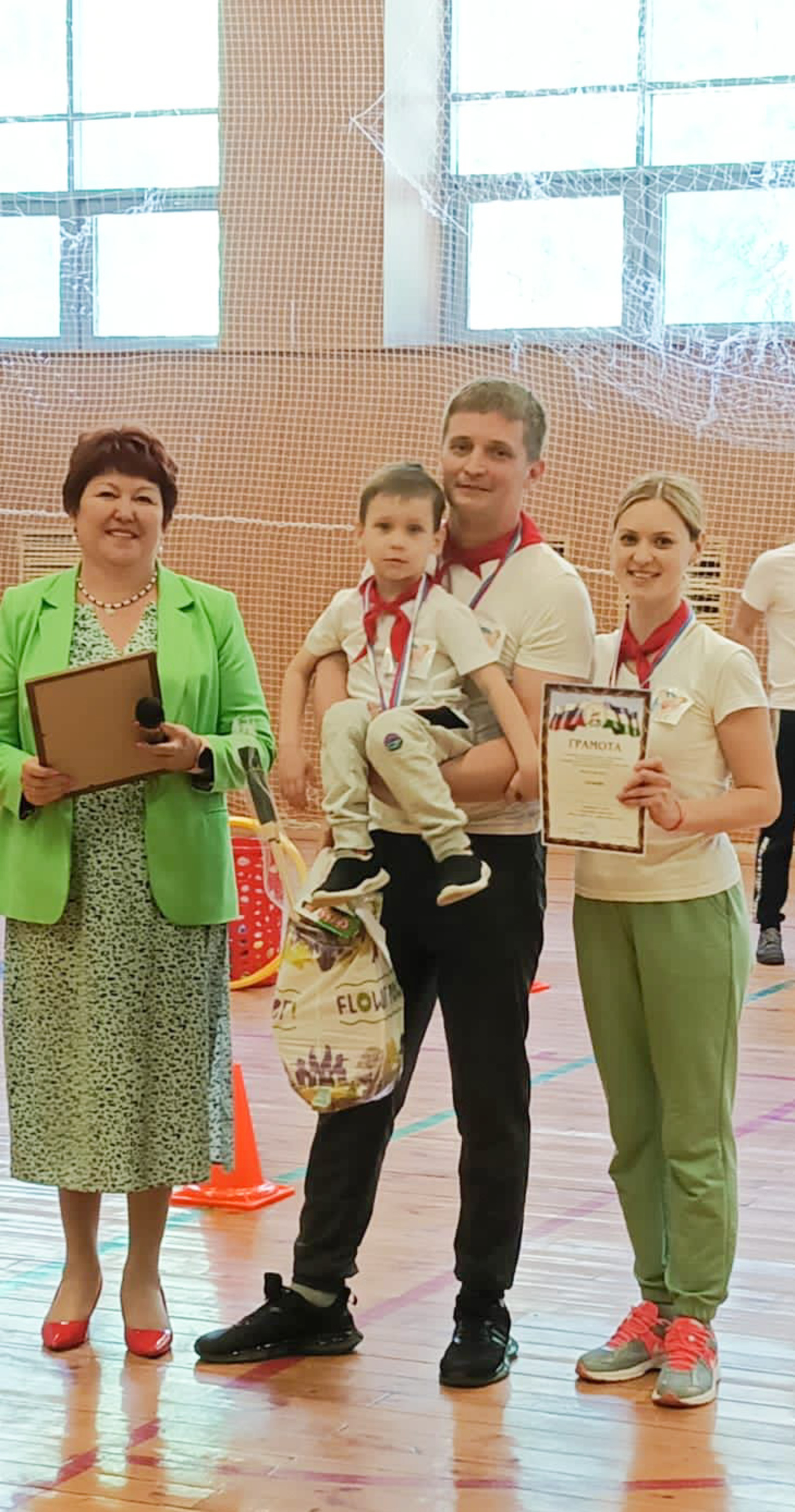 Семья из села Алкино-2 Чишминского района одержала победу в спортивных состязаниях