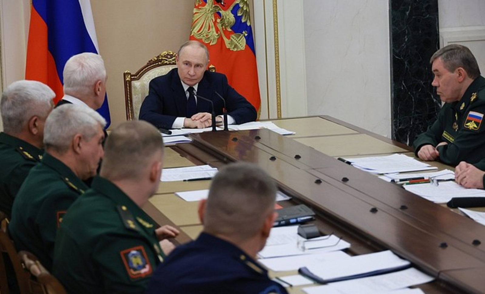 Верховный Главнокомандующий провел совещание о положении дел в зоне СВО