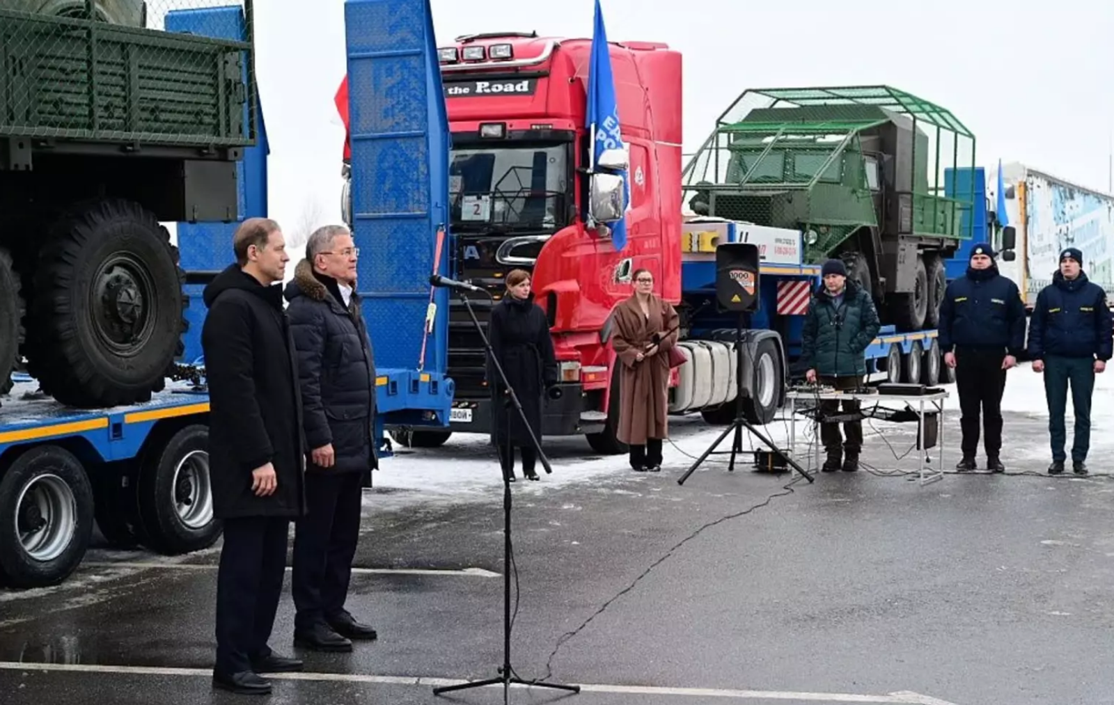 Башкортостан отправил гуманитарный конвой на СВО и в Белгородскую область