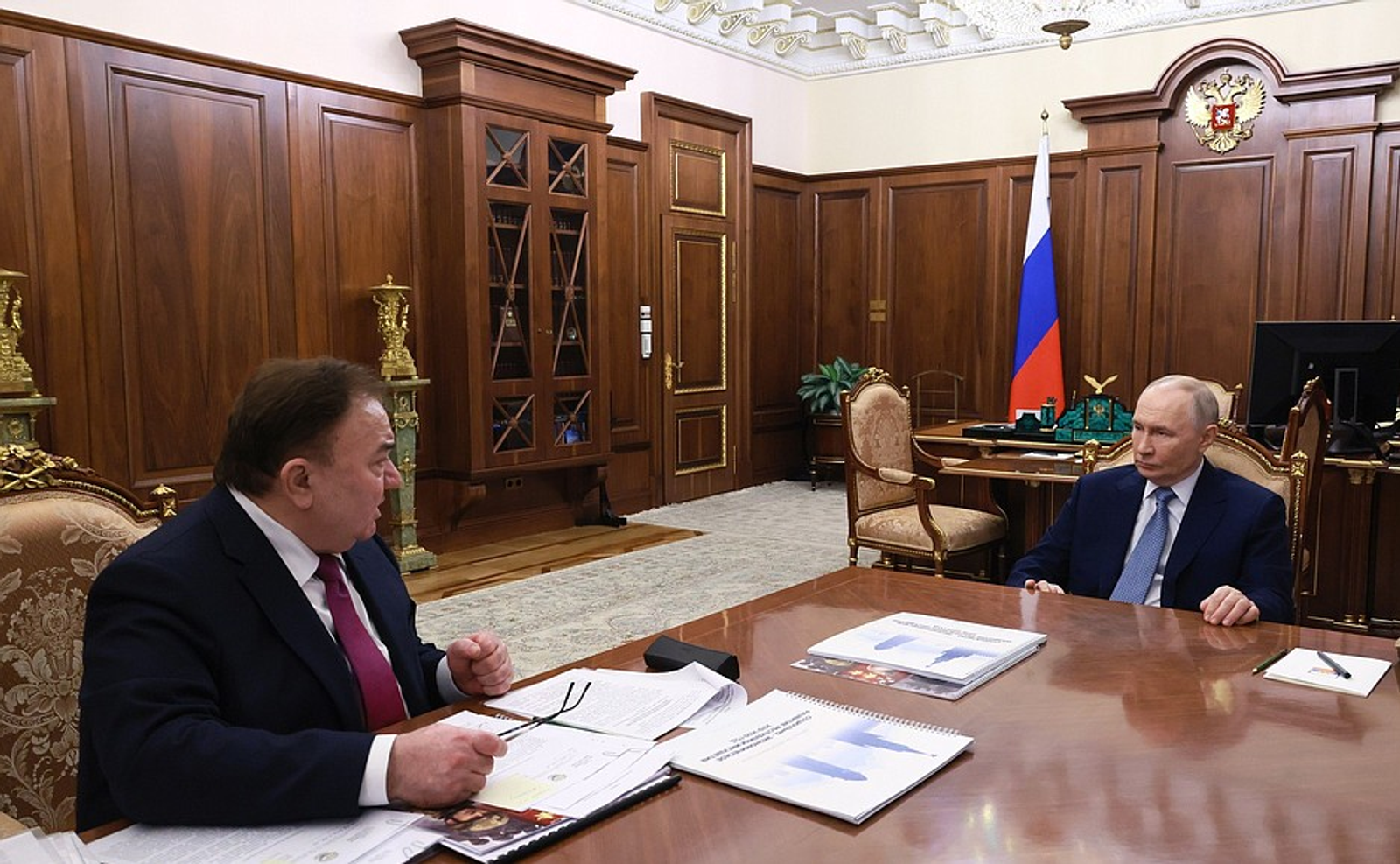 Президент встретился с главой Ингушетии
