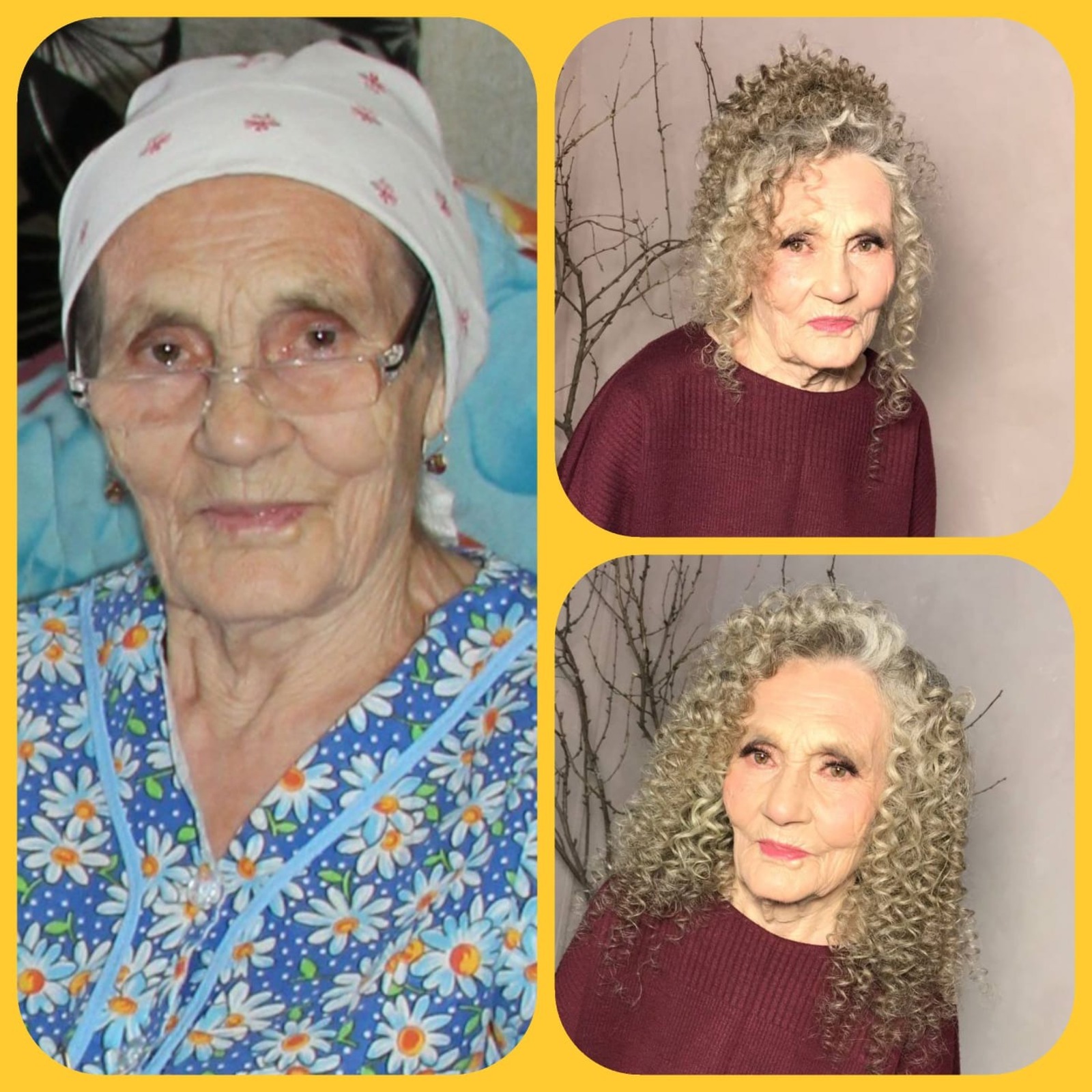 В Башкирии 77-летнюю Халида Каспранова благодаря проекту полностью преобразилась