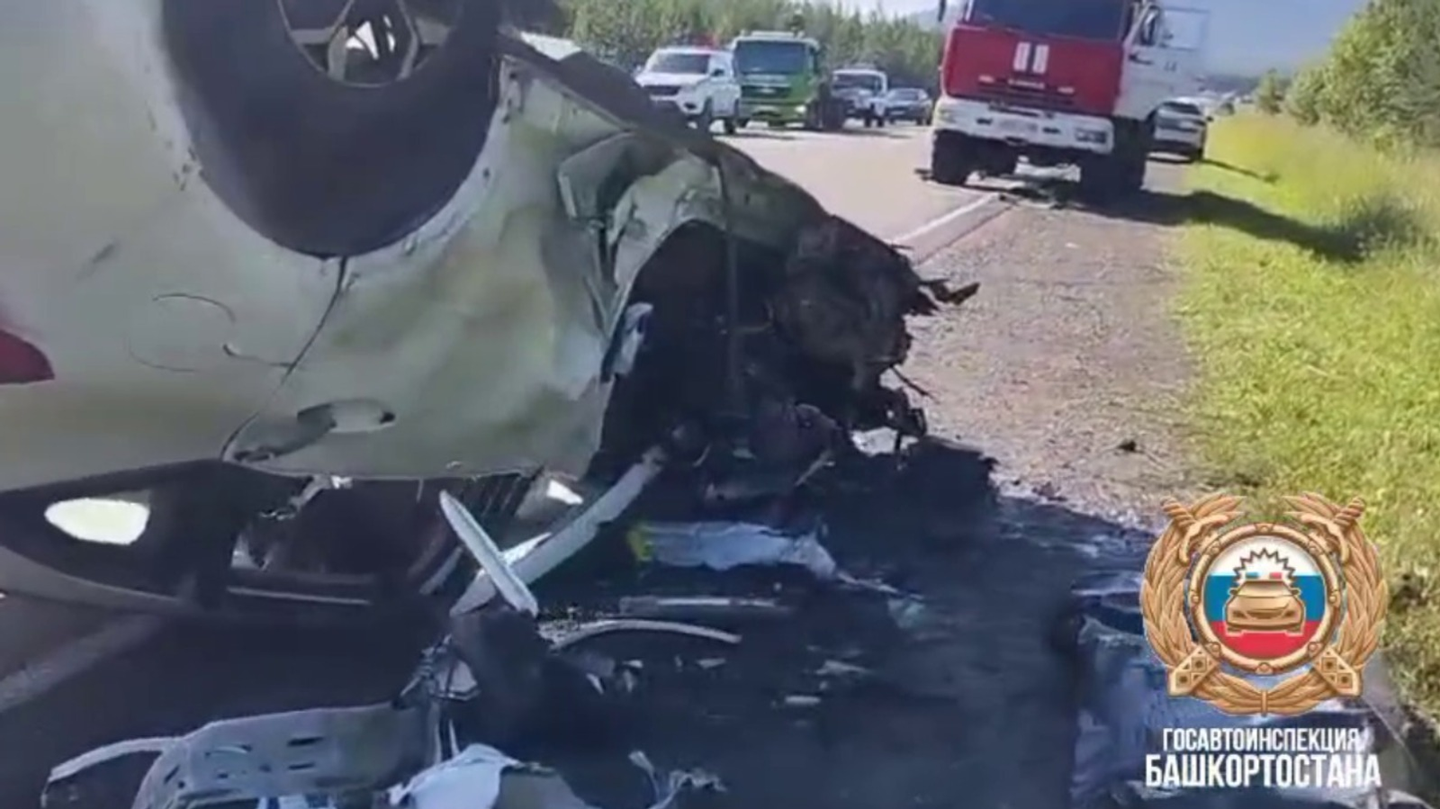 В Башкирии на белорецкой трассе в ДТП попала семья из Челябинска