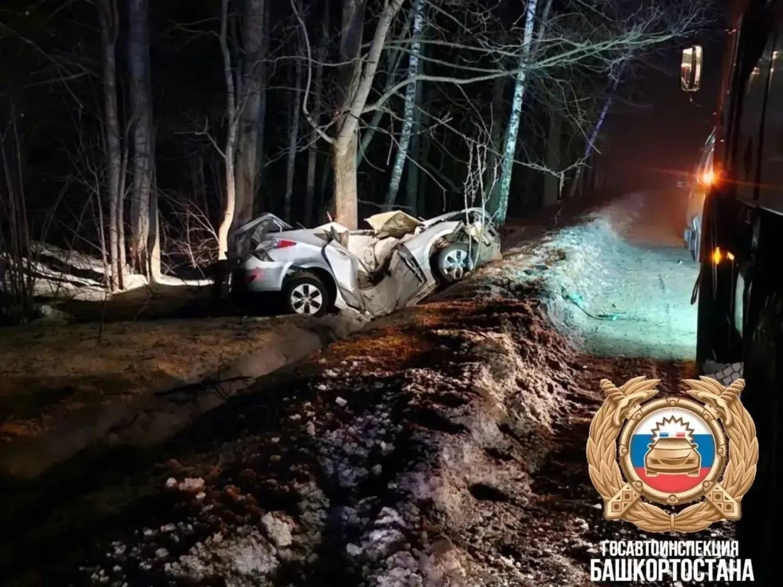 Молодой водитель спровоцировал тяжелое ДТП в Башкирии