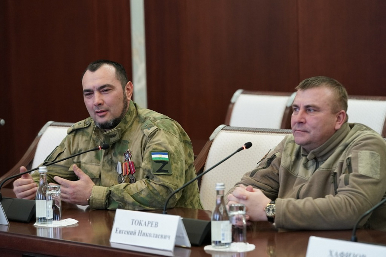Радий Хабиров встретился с бойцами башкирского батальона имени Минигали Шаймуратова