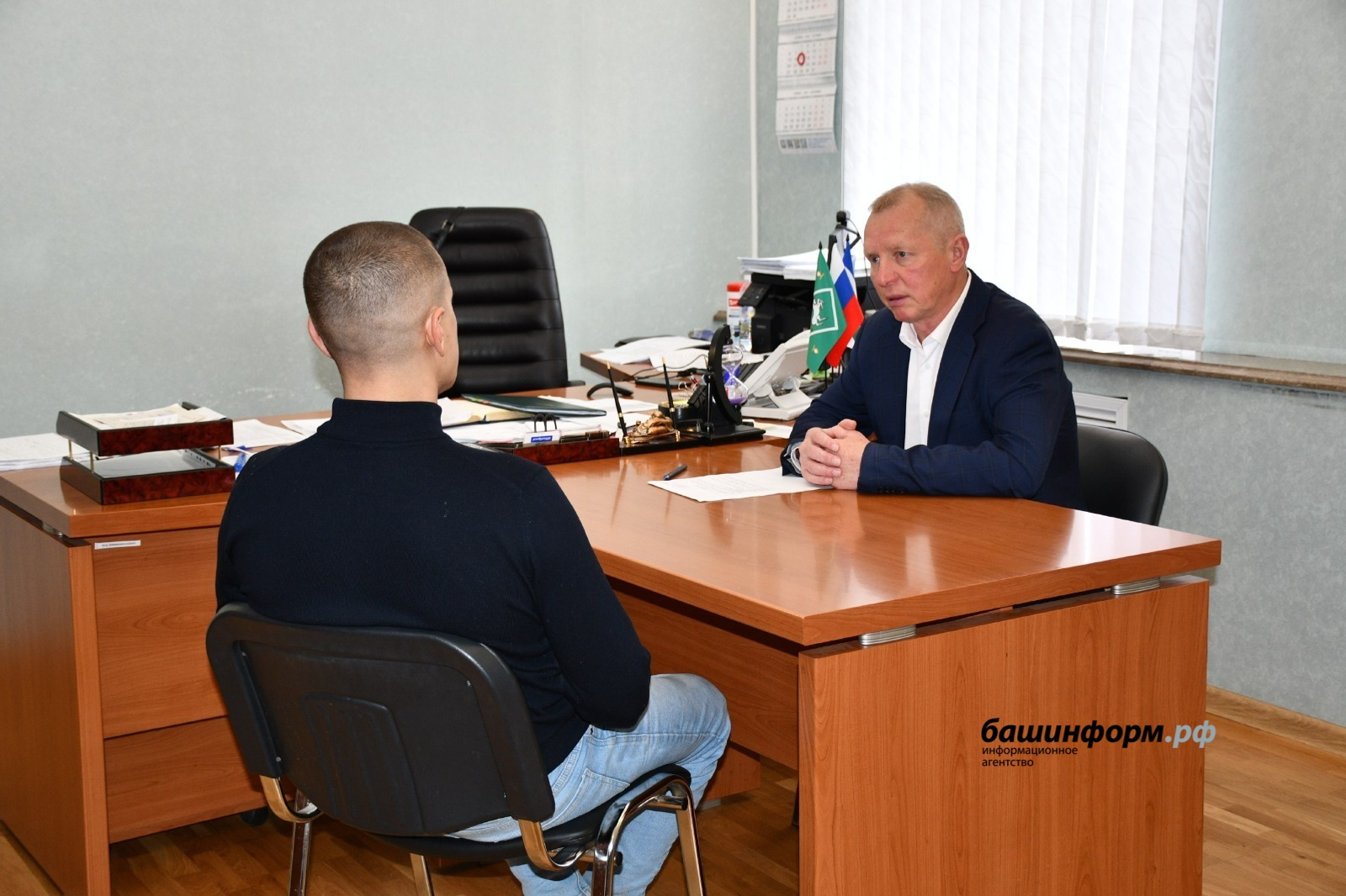 Руководство района Башкирии встретилось с участниками СВО