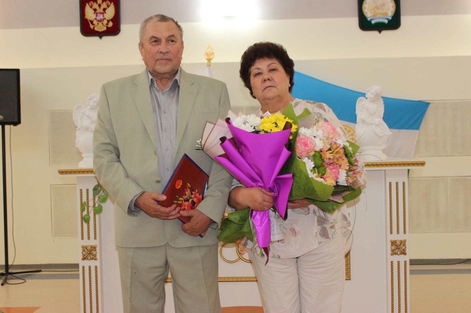 Галиуллины из села Алкино-2 Чишминского района отметили 50-летие совместной жизни