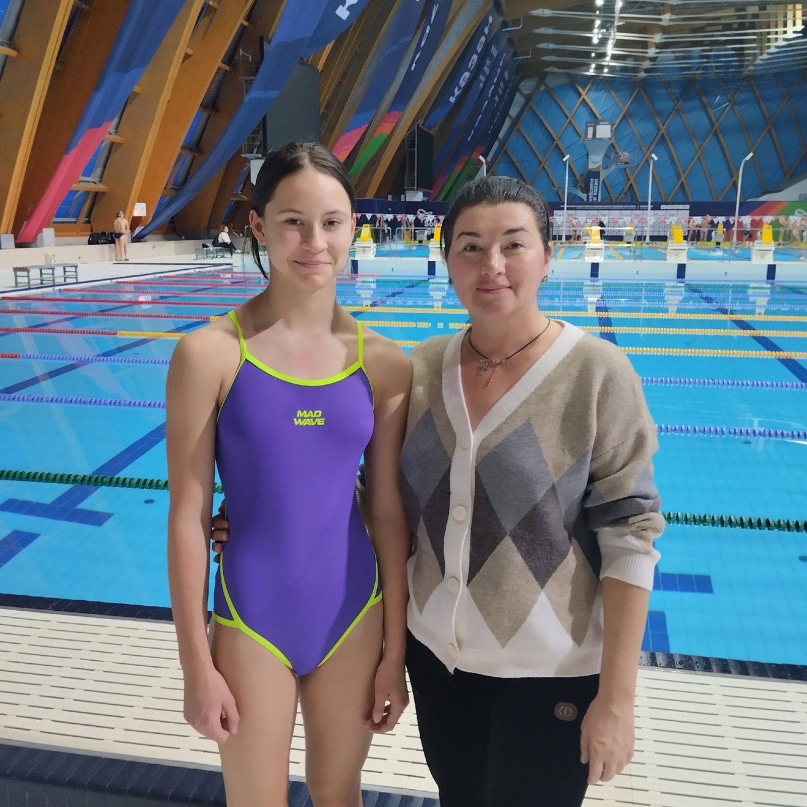 Чишминская спортсменка участвует на Всероссийских соревнованиях по плаванию «Юность России» в Казани