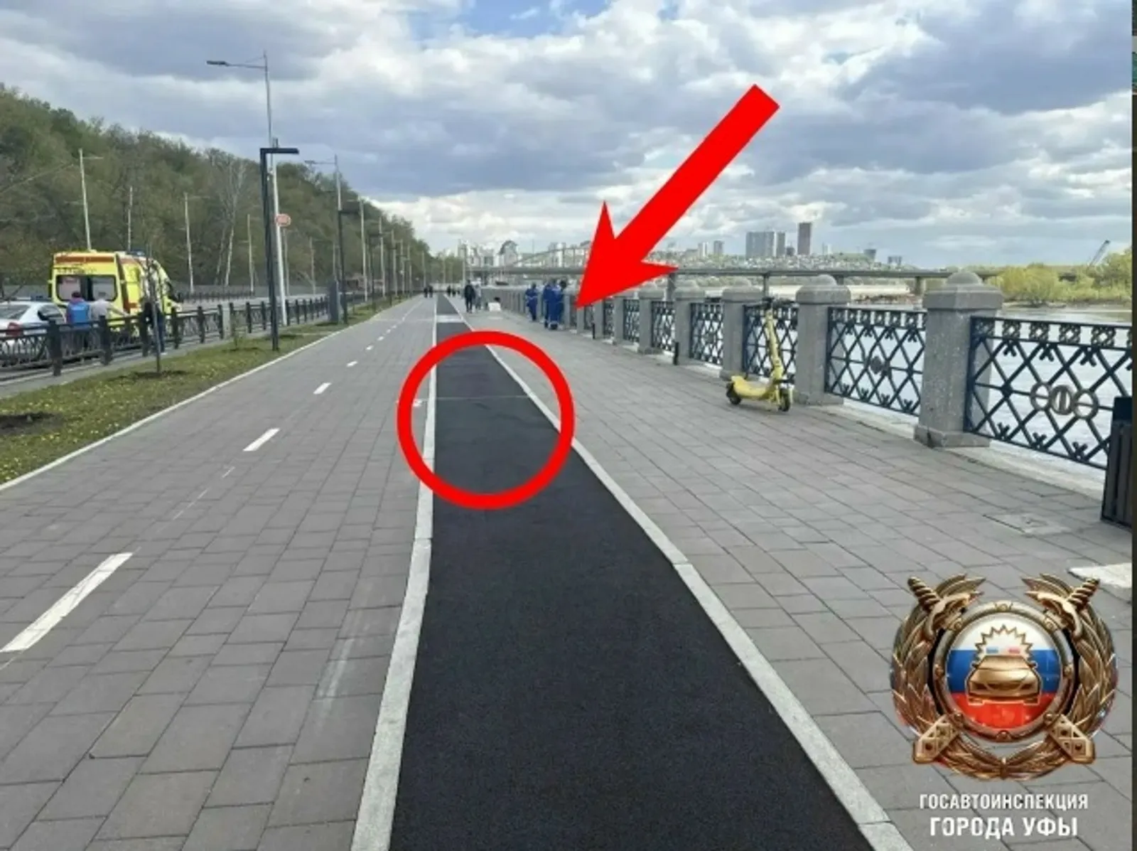 Самокатчик сбил ребенка в Башкирии