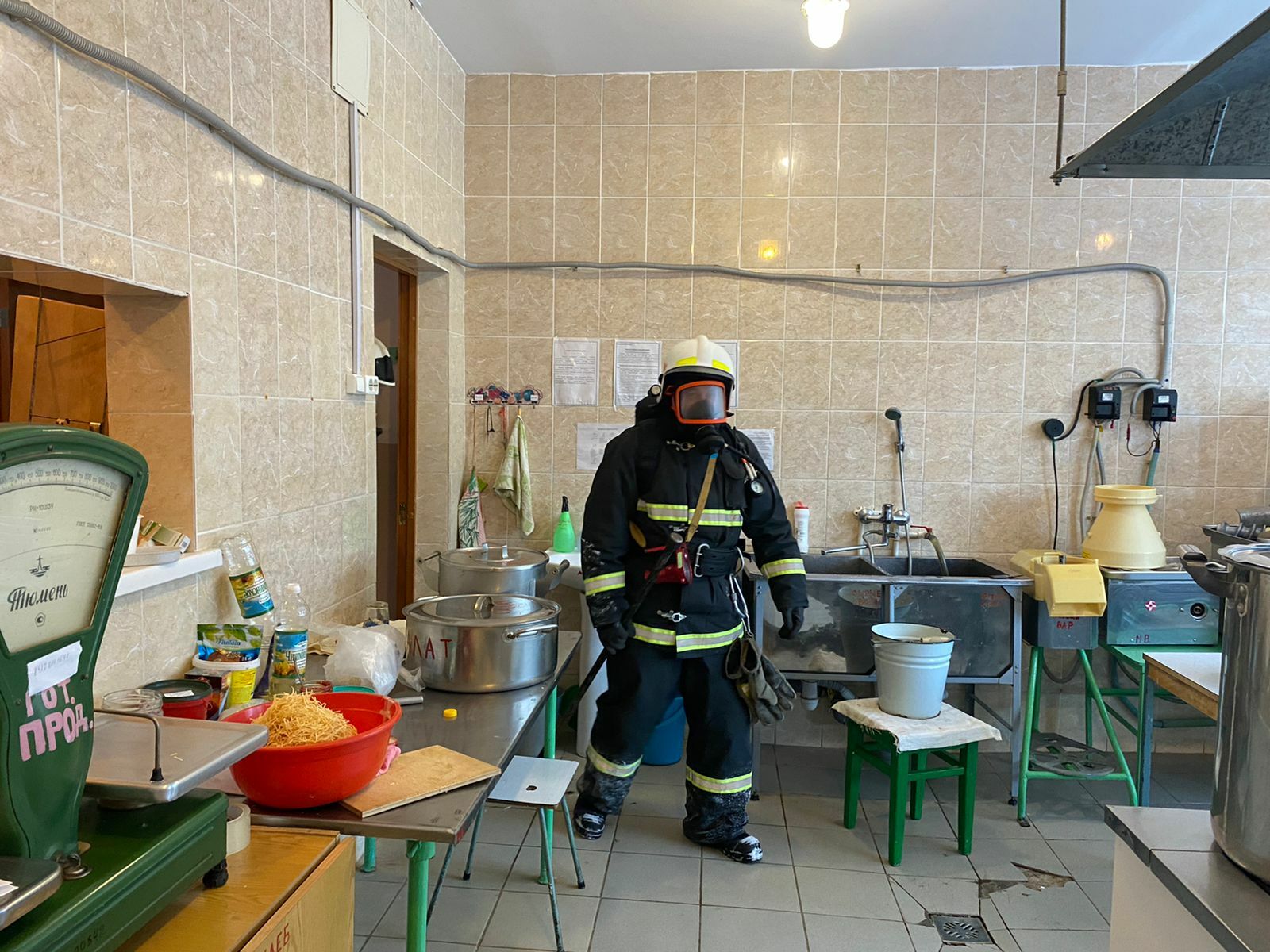 В детском саду Чишминского района прошли пожарно-тактические учения