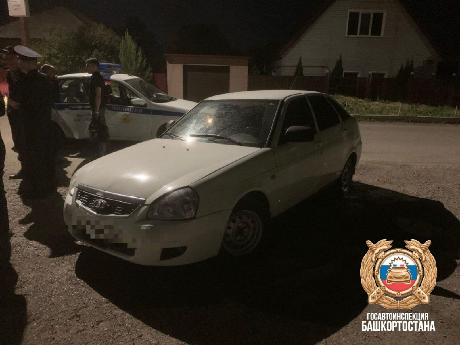 В Башкирии задержали несовершеннолетних за угон автомобиля