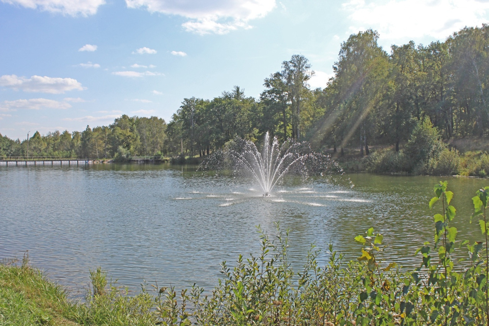 В Башкирии начался первый этап благоустройства старого пруда