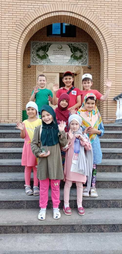 Летние курсы для детей в мечети