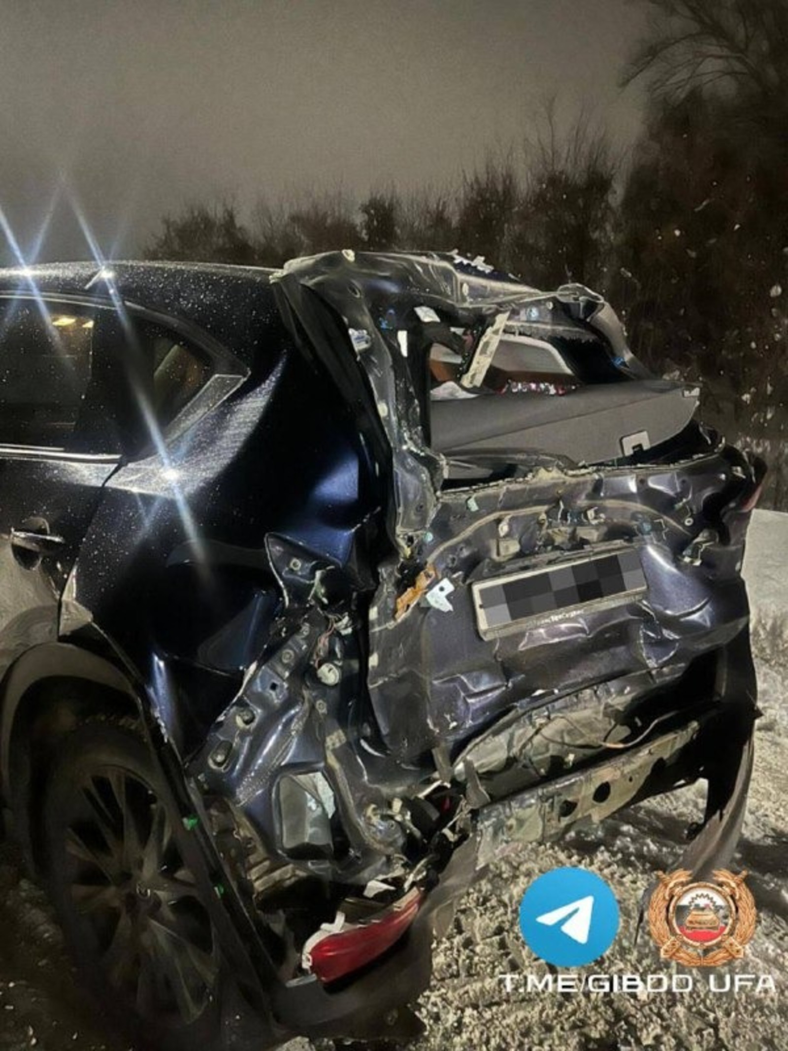 Авария на трассе М-5 в Уфе: пострадал ребёнок