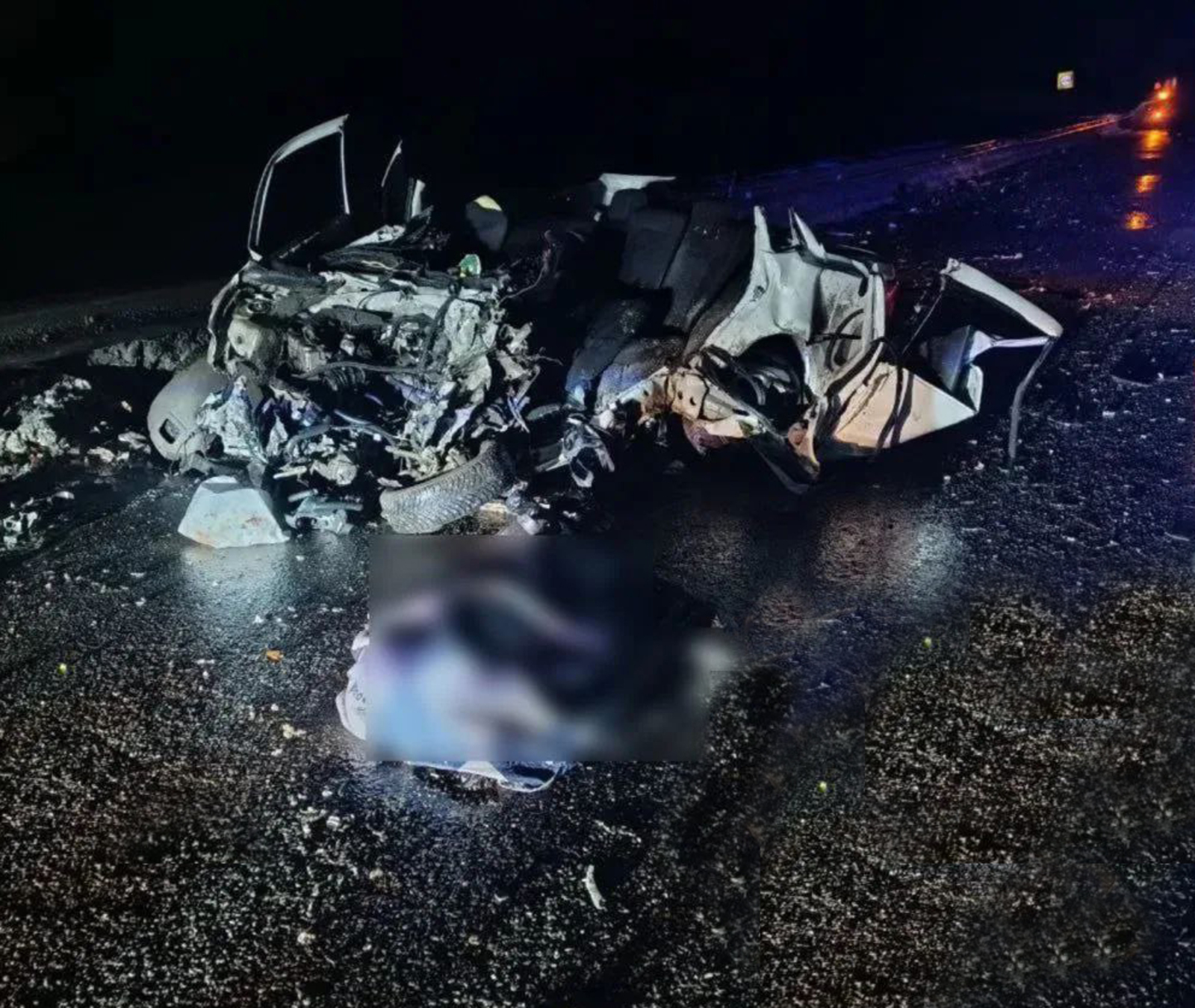 В Башкирии 25-летняя водитель «Лады» разбилась о большегруз