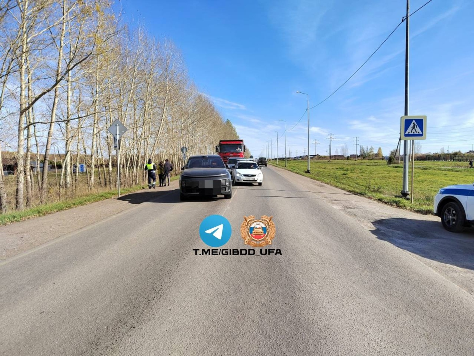 В Башкирии водитель китайской иномарки сбил школьника