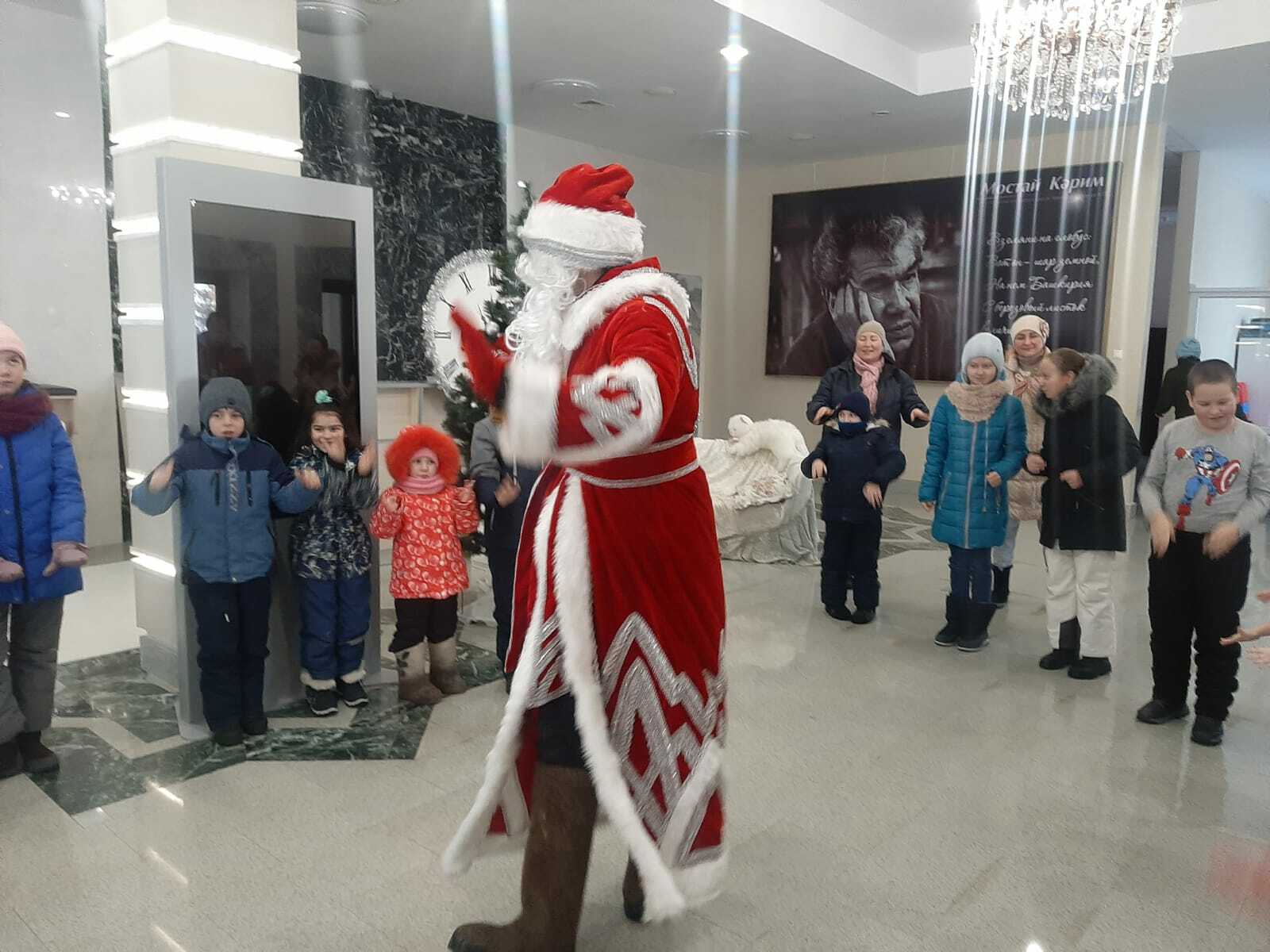 А в Кляшево заглянул Полицейский Дед Мороз