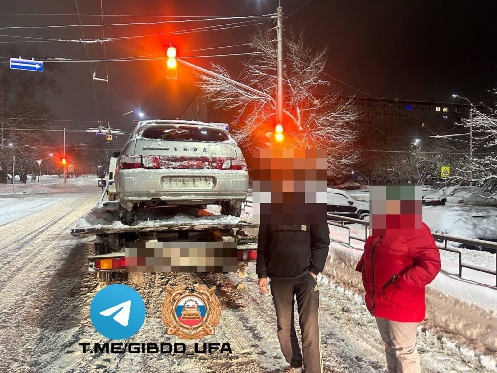 Несовершеннолетнего водителя поймали в Уфе