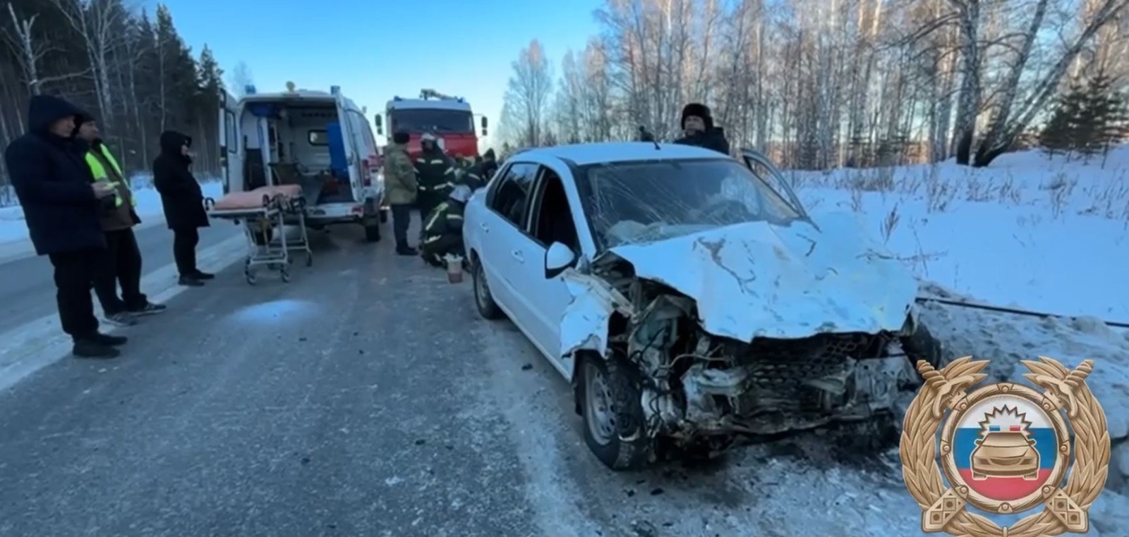 Женщина погибла в ДТП в Башкирии