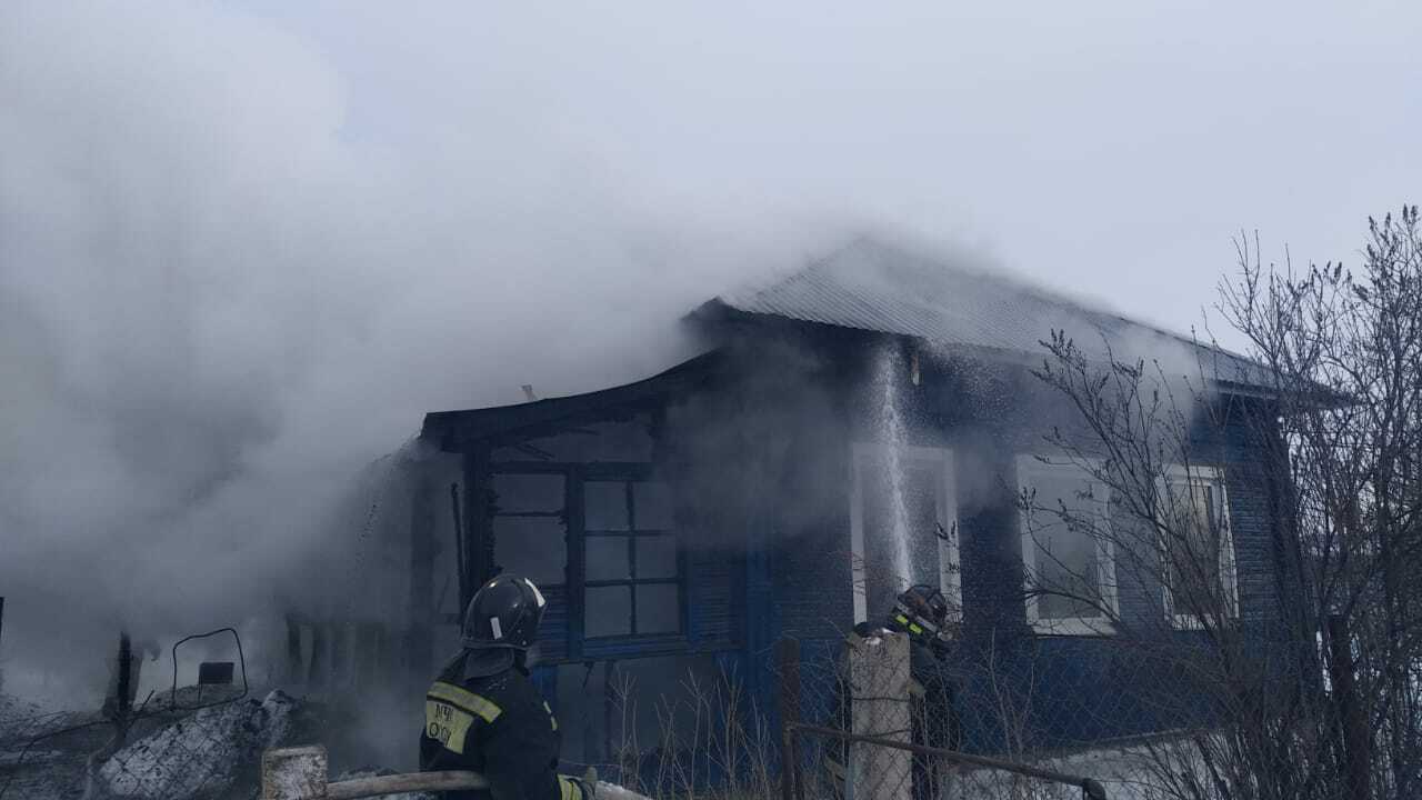 Пожар в Чишминском районе еще не удалось ликвидировать
