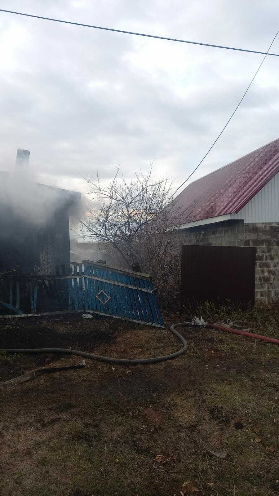 Новые подробности по пожару в селе Каран-Елга