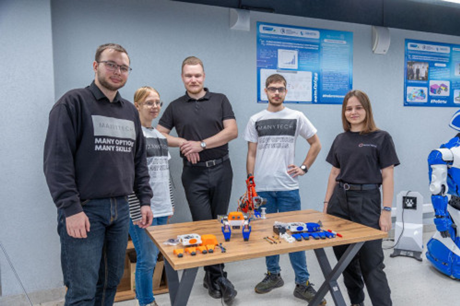 В Межвузовском кампусе Уфы представили разработки в области робототехники