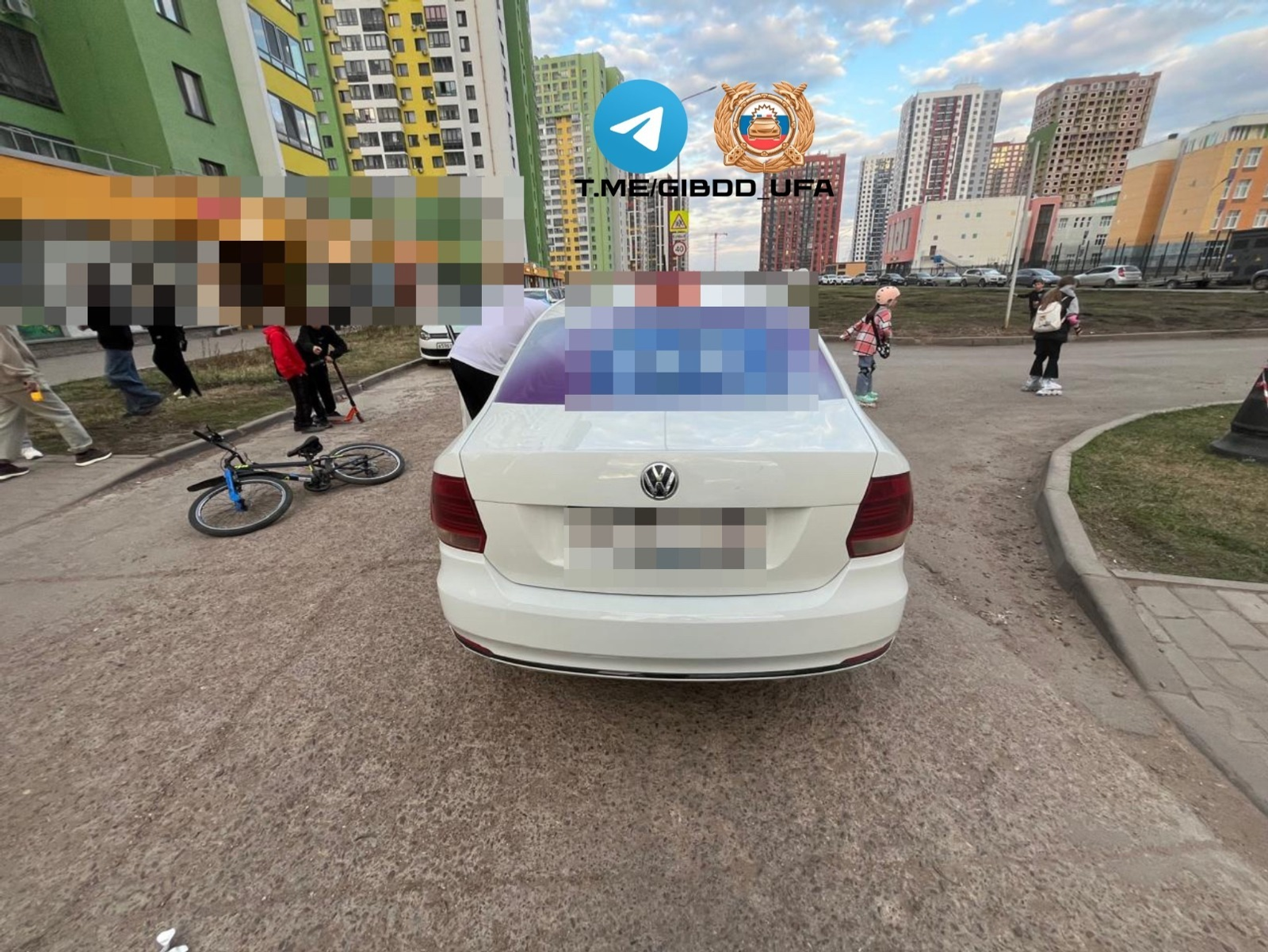 В Уфе автомобилист наехал на 9-летнего велосипедиста