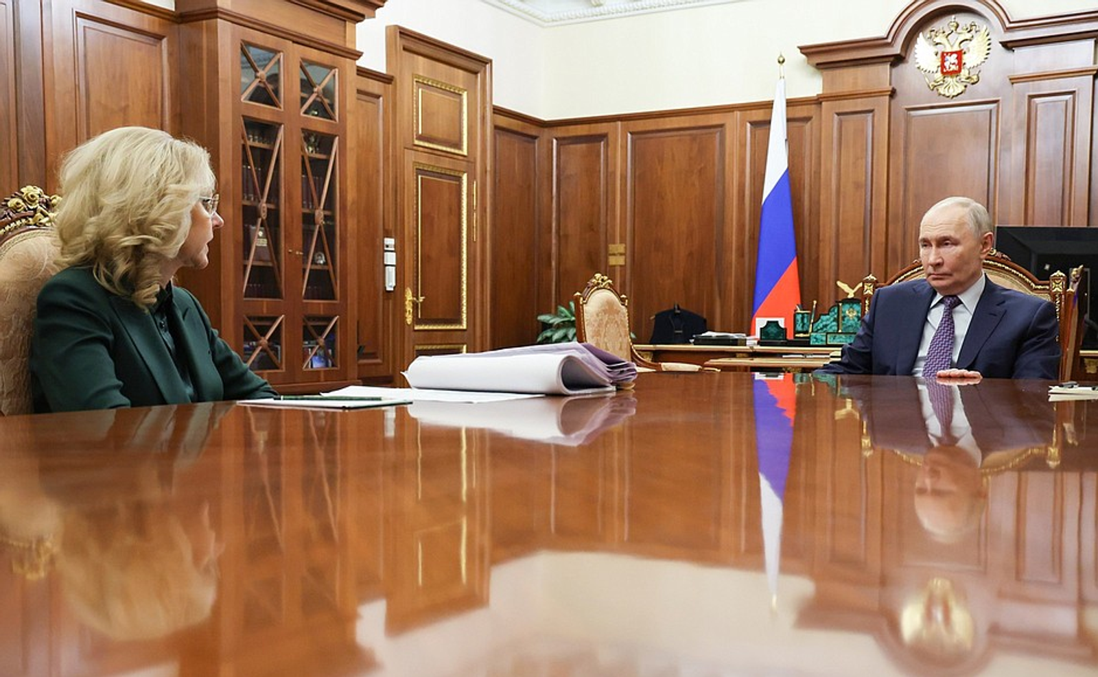 Президент России встретился с вице-премьером Татьяной Голиковой