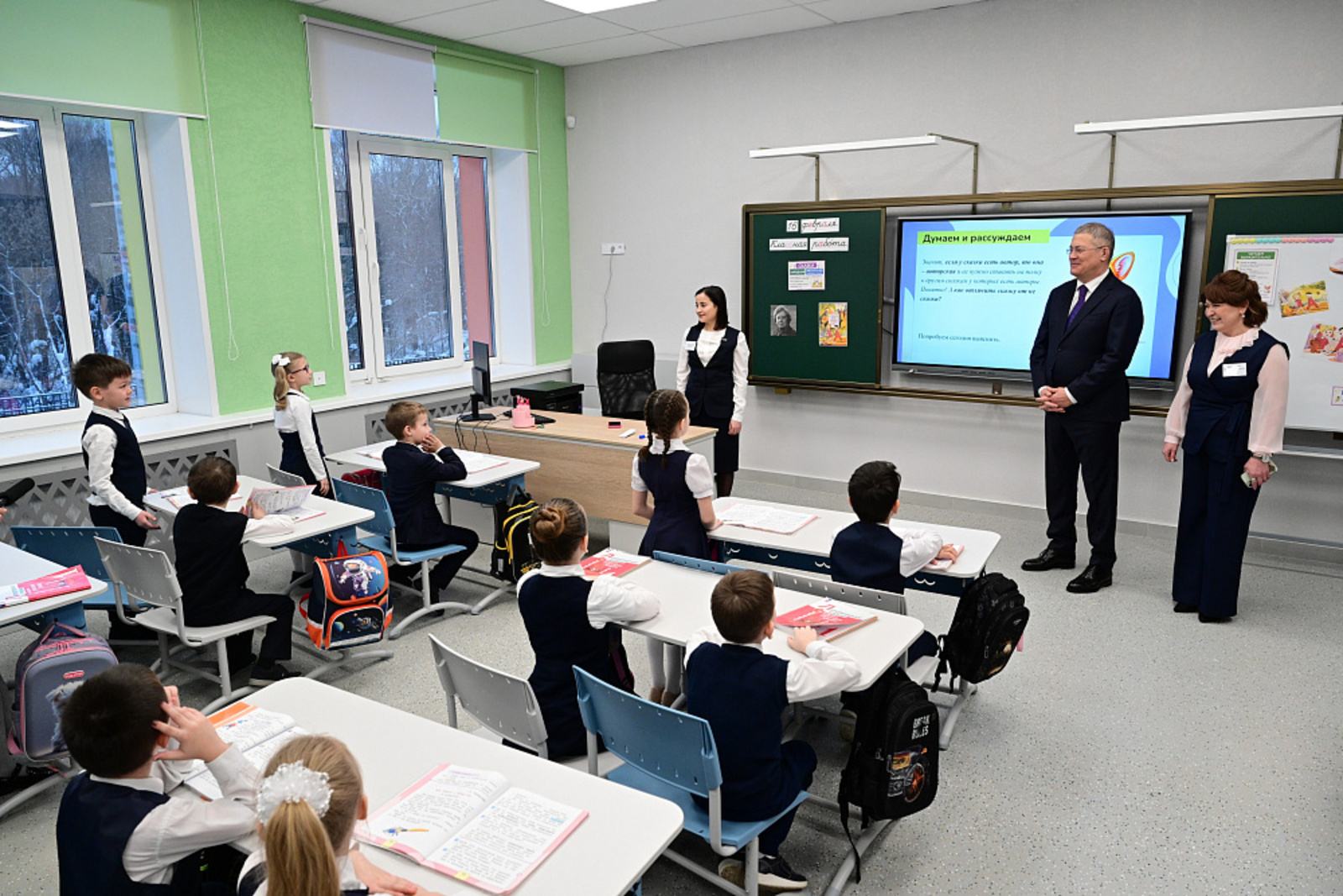 В Уфе открыли крупнейшую в ПФО школу на 2 200 мест