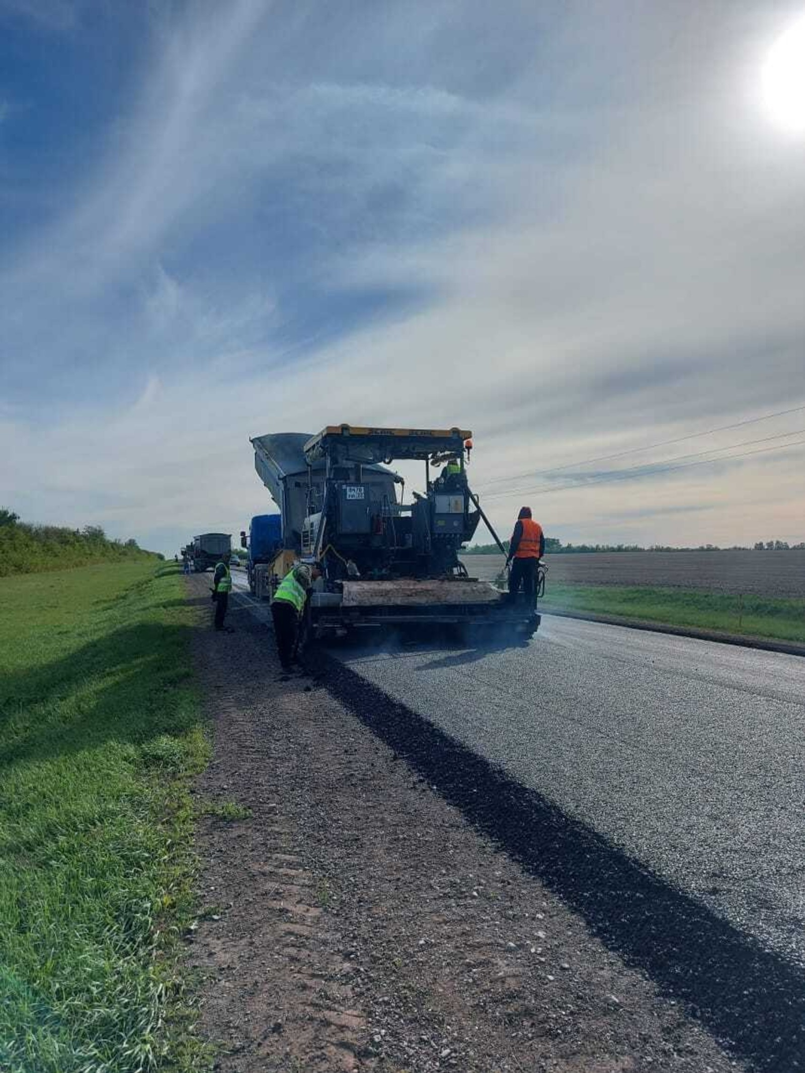 Ремонт дороги М-5 начался в Чишминском районе Башкирии
