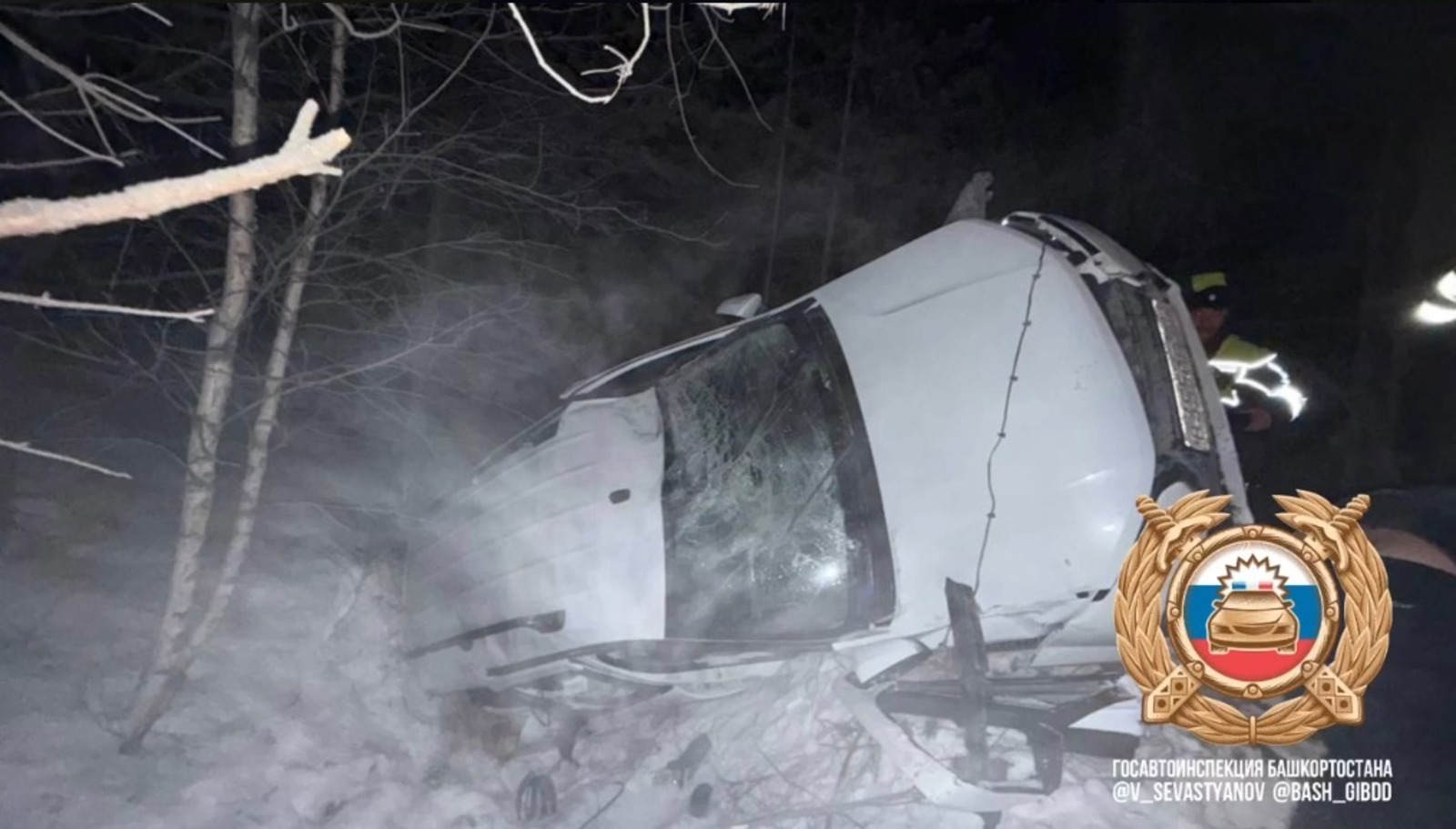 20-летний пассажир погиб на трассе в Башкирии