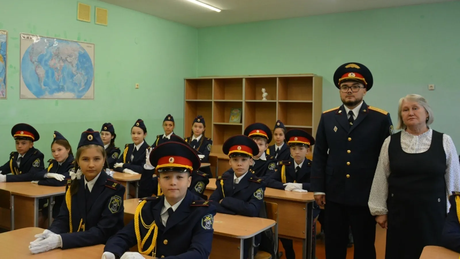 В Чишминском районе дан старт кадетскому классу Следственного комитета