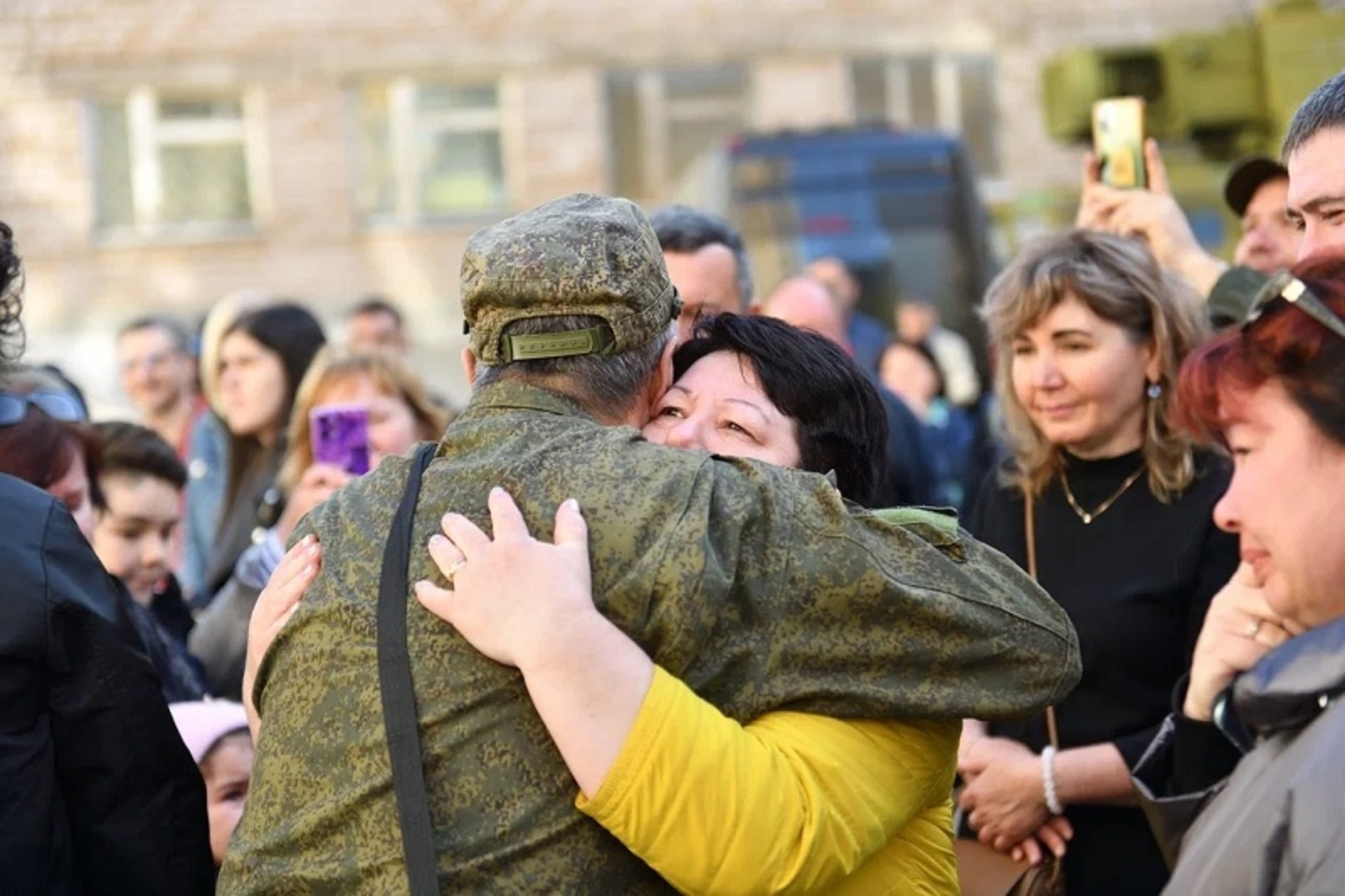 Бойцы из Башкирии после отпуска отправились в зону СВО