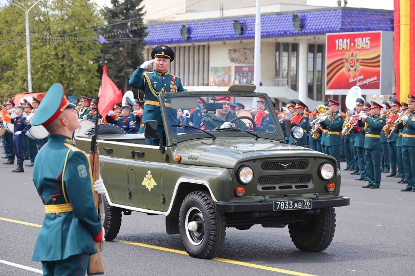 В столице Башкирии прошёл парад Победы