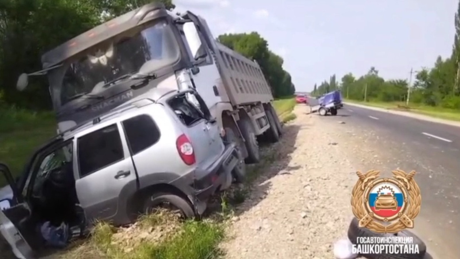 На трассе в Башкирии произошла смертельная авария