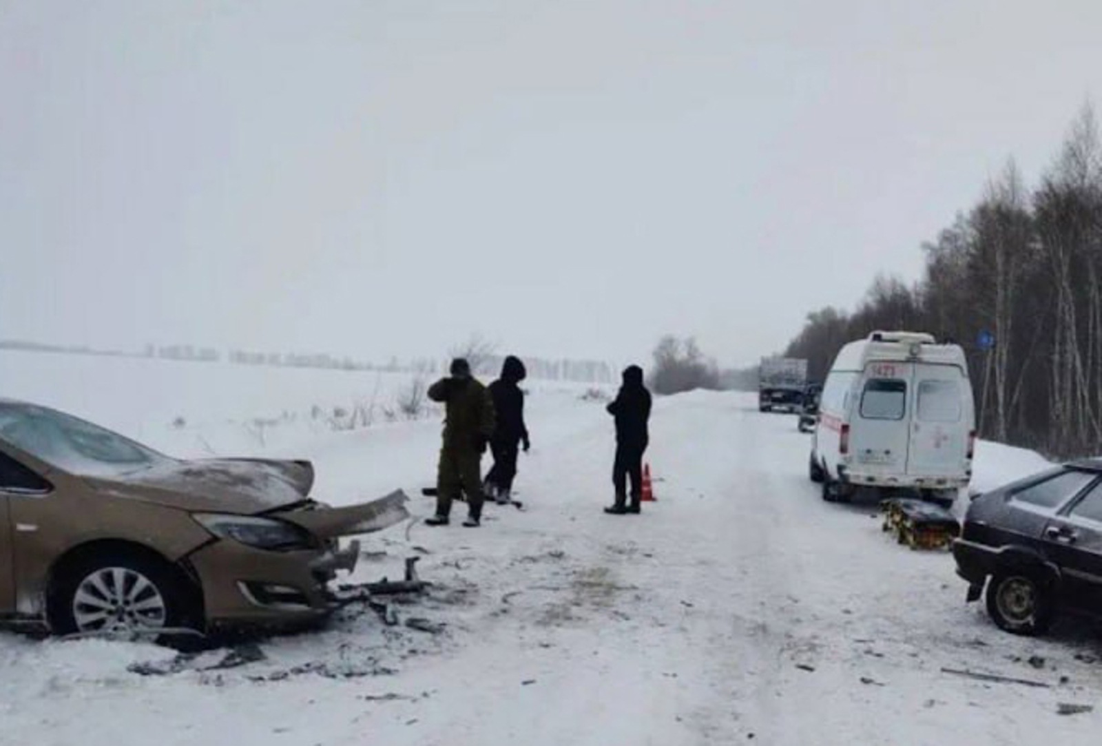 В Башкирии скончался водитель "четырнадцатой", пострадавший в лобовом ДТП