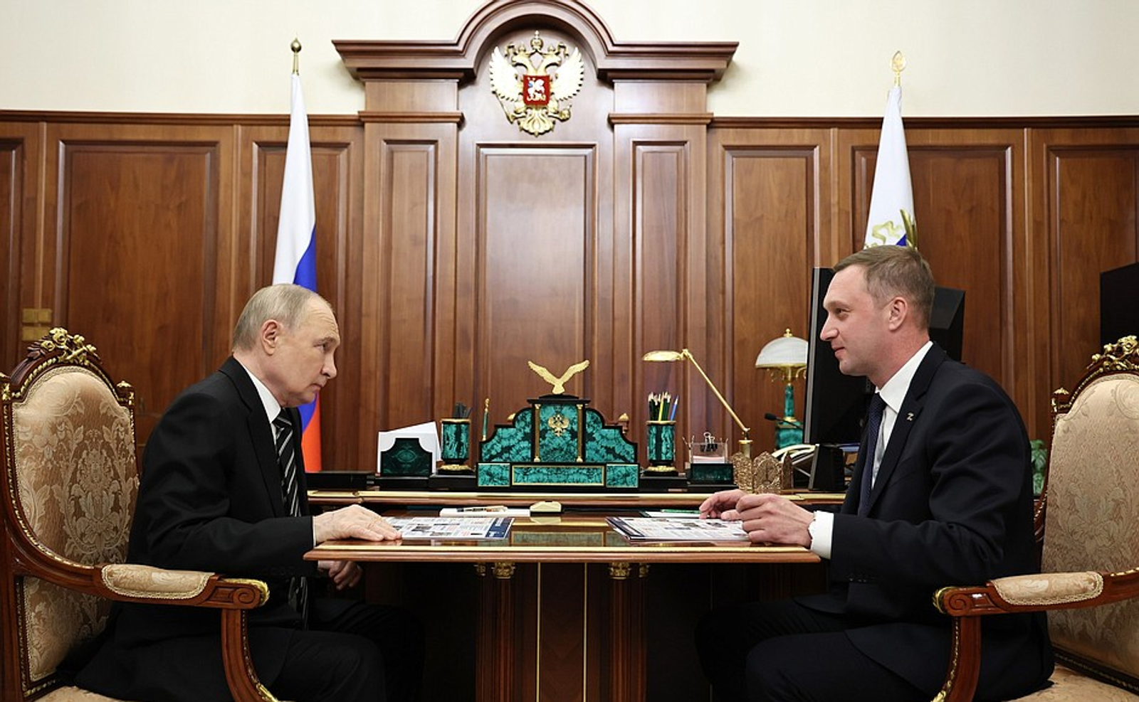 Владимир Путин встретился с губернатором Саратовской области