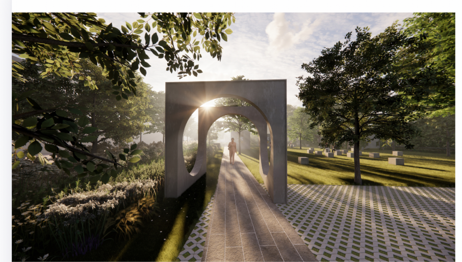 В Межвузовском кампусе Уфы наградили студентов за проект сквера строителей