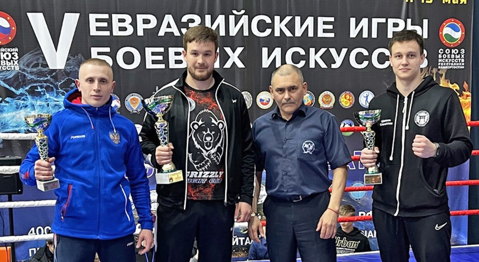 Чишминский бойцовский клуб «GRIZZLY»  принял участие в «V открытых Евразийских играх боевых искусств»