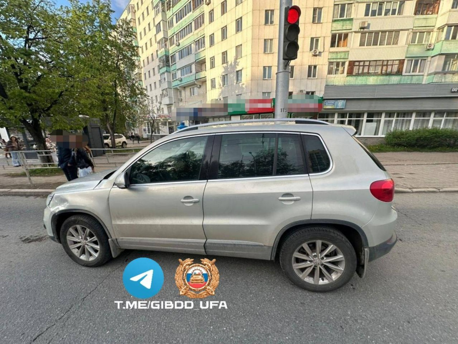 В Уфе подросток пострадал в ДТП на пешеходном переходе