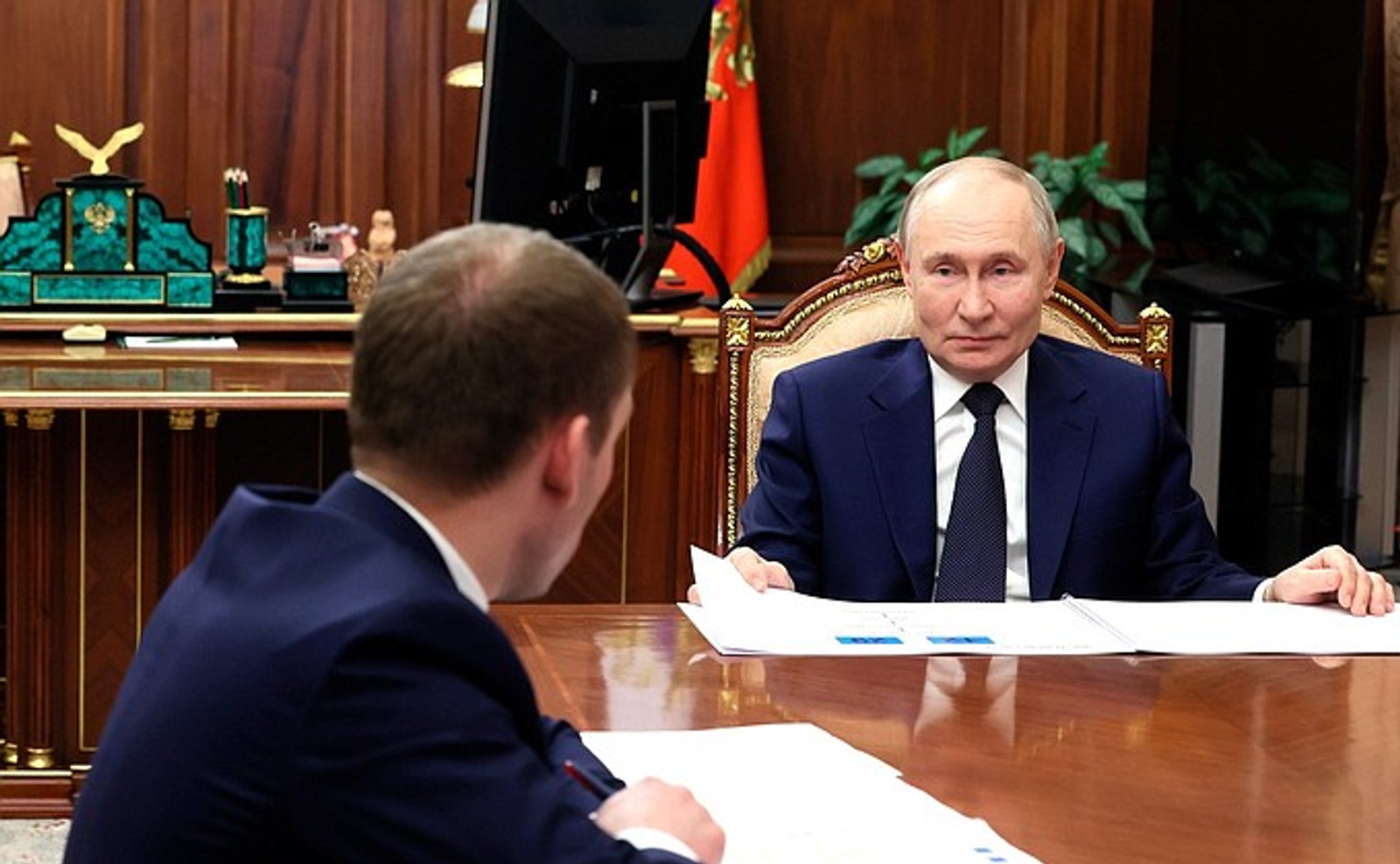 Президент России встретился с главой Минприроды