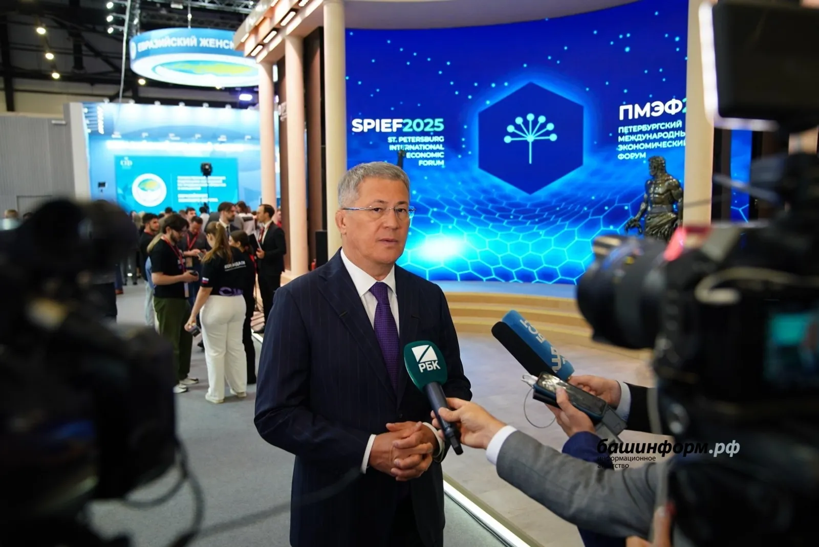 Хабиров прокомментировал 3 место Башкирии в рейтинге